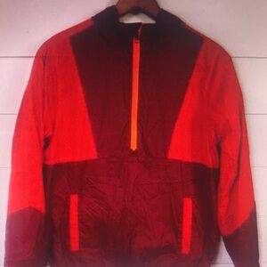Men's Red and Black Jacket